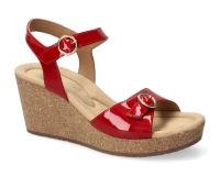 chaussure mephisto sandales natalya rouge